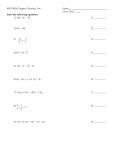 Chapter 2 Practice Test