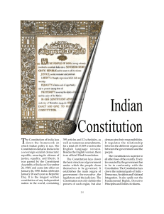 Indian Constitution - Secretariat Assistant