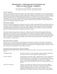 Homogeneous vs. Heterogeneous Environments and Impact on