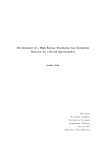 Development of a High Energy Resolution Gas Ionization Detector