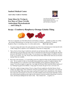 Aunt Cathy`s Guide to Nutrition