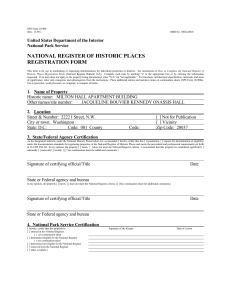 NPS Form 10-900