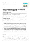 Plant Polygalacturonases Involved in Cell Elongation and