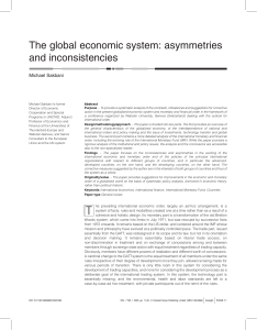 The global economic system
