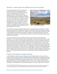 Appendix L: Climate impacts and adaptation actions for shrub