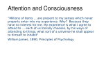 Attention and Consciousness