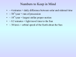 Numbers to Keep in Mind