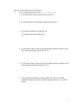 1 Pre-Calc Polynomial Functions Worksheet. 1) Given a polynomial
