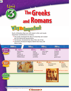 Chapter 7 Ancient Greece