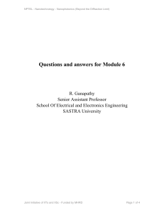 Principles of Operation of Semiconductor Quantum Dots