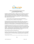 SureScripts E-Prescription Guideline