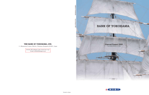 BANK OF YOKOHAMA Annual Report 2002