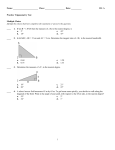 3 Practice Trig Test