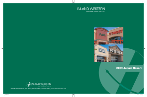 inland western - AnnualReports.com