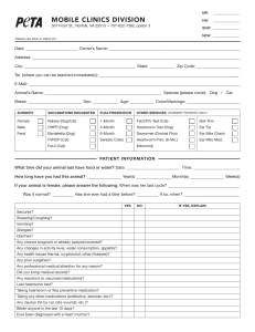 Check-In Form