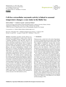 Cell-free extracellular enzymatic activity is linked