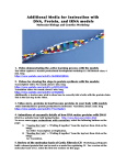 Additional Media for Instruction with DNA, Protein, and tRNA models