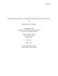 Undergraduate Thesis - College of Forestry and Conservation