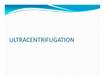 ultracentrifugation