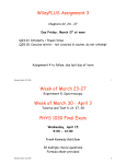 April 3 PHYS 1030 Final Exam - University of Manitoba Physics