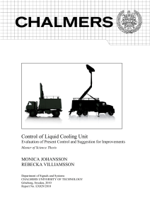 Control of Liquid Cooling Unit