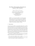 The Role of Discretization Parameters in Sequence Rule Evolution