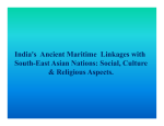 India`s Ancient Maritime Linkages with South
