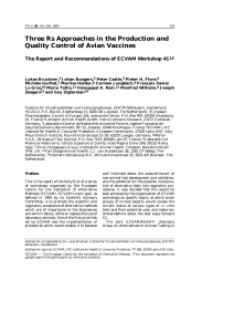 Three Rs Approaches in the Production and Quality