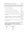 WORKSHOP 2: Dimensional Analysis and