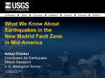 What We Know About Earthquakes in the New Madrid Fault Zone in