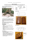 Swiss roll surgery - Earth Learning Idea