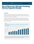 Use of Electronic Offender-Tracking Devices Expands Sharply