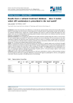 Results from a national treatment database Á does it matter which