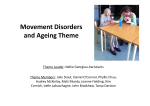 Movement Disorders and Ageing Theme