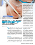 pipetting guidlines through history