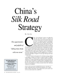 China`s Silk Road Strategy - The International Economy