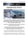 Penguin Post Office Project Synopsis pdf