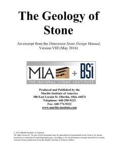 The geology of sTONE
