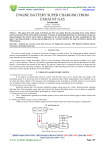 engine battery super charging from exhaust gas