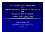 7_Kuffner-Improving Patient`s Awareness of Acetaminophen
