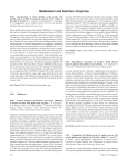 Metabolism and Nutrition: Enzymes