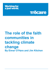 The role of the faith communities in tackling climate change