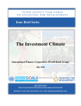The Investment Climate (IFC/World Bank Group)