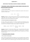 LABORATORY 5 DETECTION OF FUNCTIONAL GROUPS IN