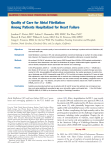 Quality of Care for Atrial Fibrillation Among Patients