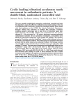 Cyclic loading (vibration) accelerates tooth movement in orthodontic