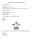 TEST on SOL: CE.11 Economic Concepts 40 Questions