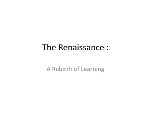 The Renaissance - Roslyn Public Schools