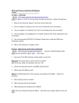 DNA and Protein Synthesis WebQuest