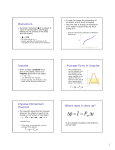 Momentum Impulse Average Force in Impulse Impulse